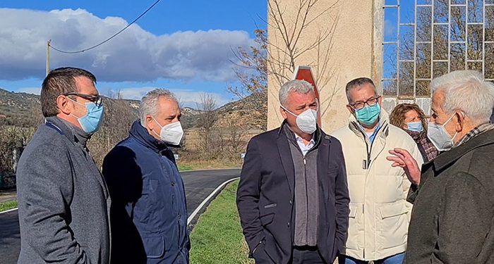 La Diputación de Guadalajara lleva invertidos 1,3 millones de euros en la carretera que conecta Horche, Yebes y Valdarachas