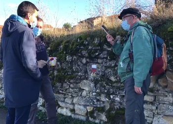La Diputación de Guadalajara y la Federación de Montaña reacondicionan la ruta de senderismo GR-60 de los Pueblos Negros