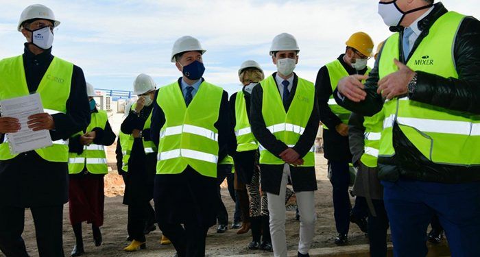 La fábrica de Mixer en el Polígono SI-20 de Cabanillas encara la recta final de su construcción 1 La fábrica de Mixer en el Polígono SI-20 de Cabanillas encara la recta final de su construcción