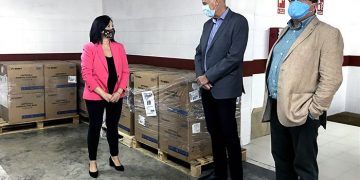 La Subdelegación del Gobierno en Cuenca vuelve a repartir 52.000 mascarillas quirúrgicas
