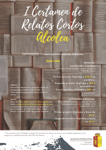 Más de 400 relatos optan al I Certamen de Relatos Cortos Alcolea de Villar de Cañas