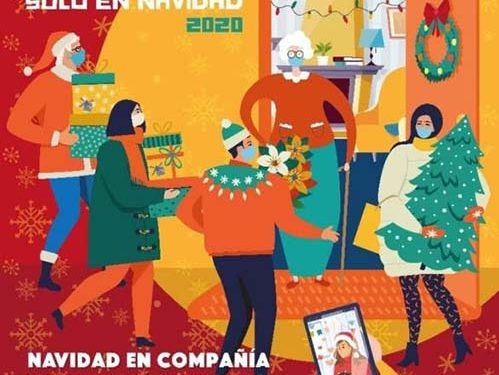 Navidad en compañía. Ningún mayor sólo en Navidad 2020