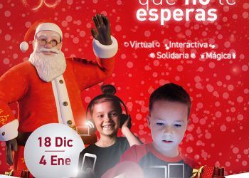 Papá Noel y sus Duendes conectan por videoconferencia con los niños y niñas de Cuenca en el Mirador