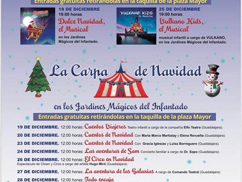 Una treintena de actividades seguras contra la covid19 en Guadalajara dentro del programa navideño publicado en la web municipal 1 Programa Jardines Mágicos Guadalajara