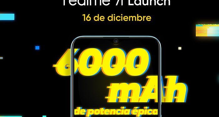 Realme 7i llega a España el 16 de diciembre con una gran batería de 6000 mAh