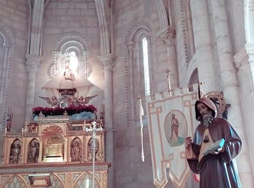 Brihuega celebra San Antón con una Santa Misa..., y esperando ya a 2022