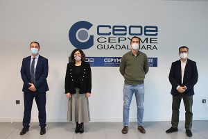 CEOE-Cepyme Guadalajara e Ilunion Facility Services firman un convenio de colaboración