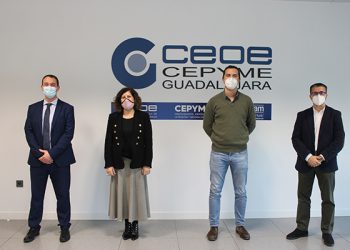 CEOE-Cepyme Guadalajara e Ilunion Facility Services firman un convenio de colaboración