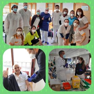 Comienza la vacunación contra el Covid-19 en Quintanar del Rey