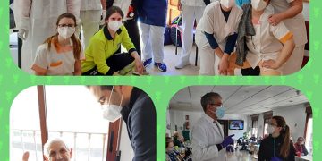 Comienza la vacunación contra el Covid-19 en Quintanar del Rey