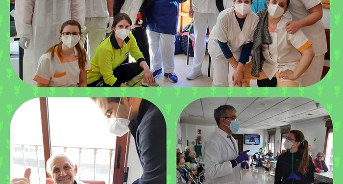 Comienza la vacunación contra el Covid-19 en Quintanar del Rey