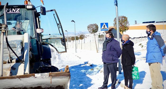 Cs Guadalajara pide a la ciudadanía prudencia ante los posibles desprendimientos de nieve y aseguran que la ciudad da pasos para recuperar la normalidad