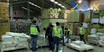 Desarticulada una organización criminal dedicada al tráfico internacional de cocaína a gran escala con ramificaciones en Cuenca