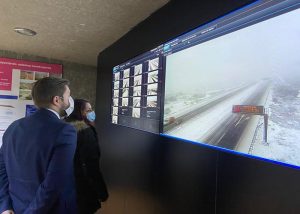 Dos terceras partes de la Red Regional de Carreteras se ven afectadas por el temporal ‘Filomena’