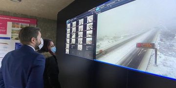 Dos terceras partes de la Red Regional de Carreteras se ven afectadas por el temporal ‘Filomena’