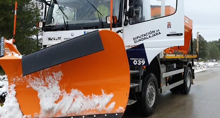 El 89% de las carreteras de la Diputación de Guadalajara están ya abiertas