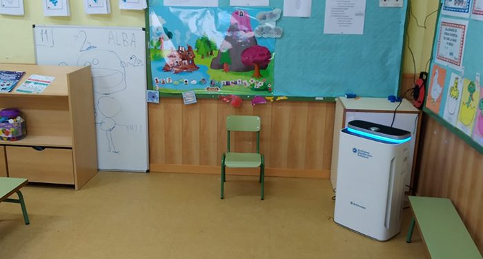 El Ayuntamiento de Brihuega dota de purificadores a los centros de enseñanza públicos