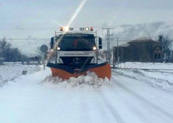 El Ayuntamiento de Guadalajara se ve desbordado por la nieve y solicita ayuda a la Diputación Provincial y a la Junta