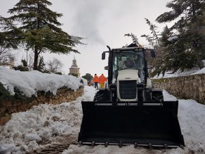 El Ayuntamiento de Huete pedirá la declaración de zona catastrófica y agradece la colaboración frente al temporal “Filomena”