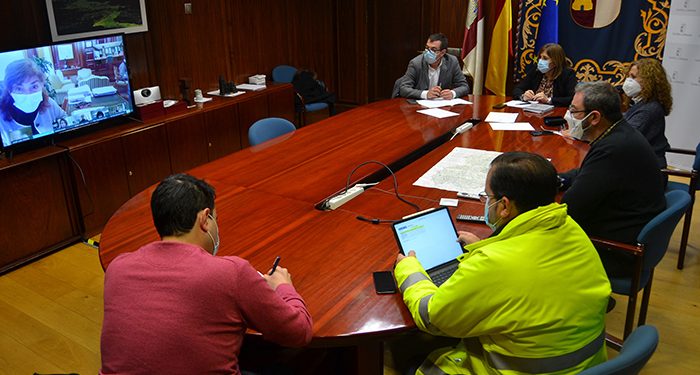 El Centro de Análisis y Seguimiento Provincial de Guadalajara coordina los medios y actuaciones previstas en torno a la borrasca Filomena