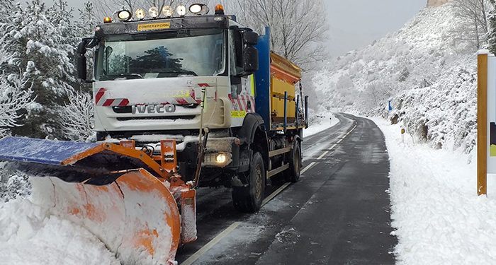 El Gobierno regional ha actuado sobre 839 kilómetros de carreteras regionales en Guadalajara afectadas por la nieve desde el 30 de diciembre 1 El Gobierno regional ha actuado sobre 839 kilómetros de carreteras regionales en Guadalajara afectadas por la nieve desde el 30 de diciembre