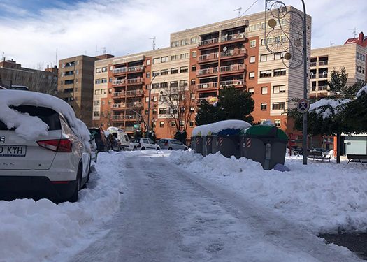 El Grupo Popular pide a Alberto Rojo que salga a la calle y tome la iniciativa para paliar los efectos del temporal Filomena