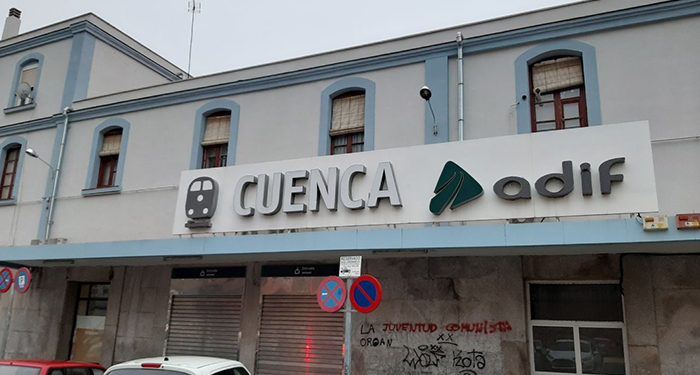 Cuenca en Marcha requiere por carta a Renfe y Adif restablecer el tren convencional 1 Estación Adif Cuenca