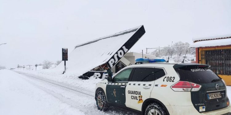 Gasolonera de Priego caída