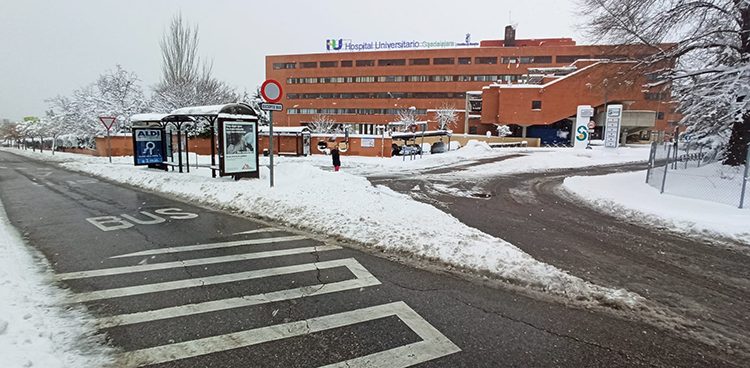 La nieve sigue dejando en Guadalajara estampas históricas…., pero empieza a ser peligroso