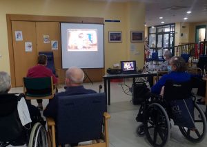 Importante colaboración del Ayuntamiento de Huete con las actividades de la residencia