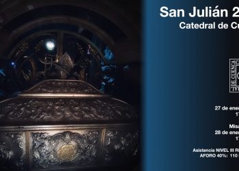 La Catedral de Cuenca acogerá el día de san Julián una misa a las 17:30 horas con aforo limitado a 110 personas