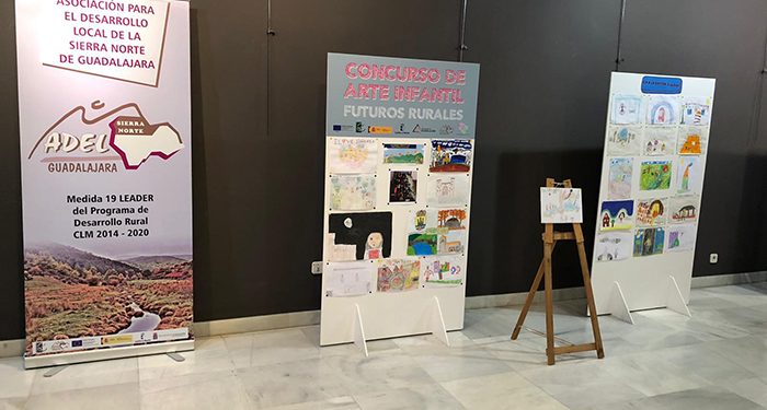La exposición Arte Rural Infantil, 'Futuros Rurales', ahora, en Guadalajara