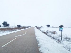 La provincia más afectada por el hielo en las carreteras vuelve a ser Cuenca con 1.566 kilómetros fectados seguido de Guadalajara con 1.492