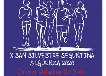La San Silvestre virtual seguntina recauda 2.000 euros para Cáritas y para la AECC