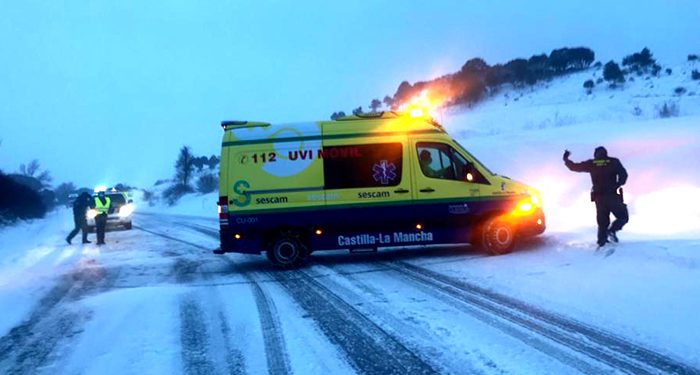 La Subdelegación del Gobierno en Cuenca ha contado con más de 400 guardias civiles, 24 policías nacionales diarios de Seguridad Ciudadana y 126 trabajadores de Fomento ante la borrasca
