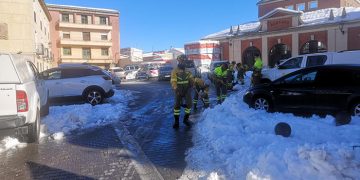 La UME se despliega en Tarancón