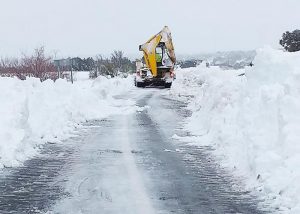 Las carreteras regionales de la Serranía y la Alcarria de Cuenca y el límite con Guadalajara las más afectadas por el temporal