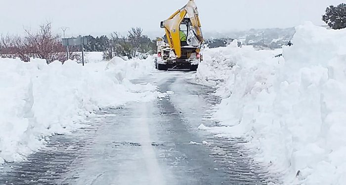 Las carreteras regionales de la Serranía y la Alcarria de Cuenca y el límite con Guadalajara las más afectadas por el temporal