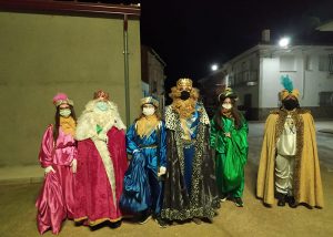 Los Reyes Magos no se olvidan de pasar por Málaga de Fresno