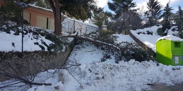 Nieve en Huete