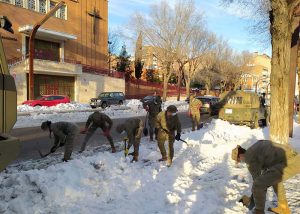 Nueva fase del operativo contra los efectos de ‘Filomena’ seis días después de la nevada 9 máquinas comenzarán a retirar nieve acumulada al despejar calzadas y aceras