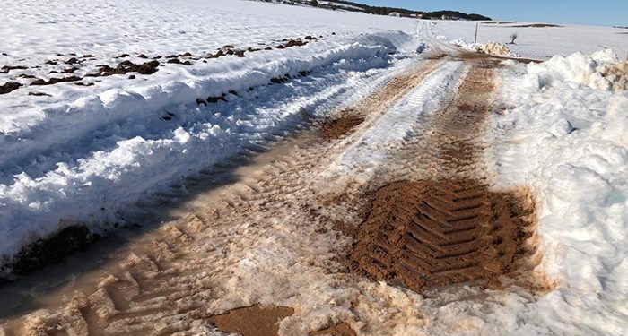Prieto exige a la Diputación de Cuenca y a la Junta un Plan de Reparación de Caminos ante su deterioro por la falta de mantenimiento y la nieve