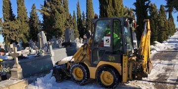 Reabierto el cementerio de Tarancón tras las actuaciones realizadas por las consecuencias del temporal