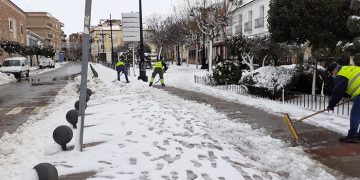 San Clemente se ha enfrentado a una nevada histórica en la que el valor humano ha sido un factor decisivo