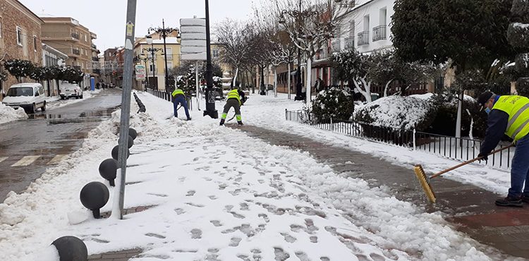 San Clemente se ha enfrentado a una nevada histórica en la que el valor humano ha sido un factor decisivo