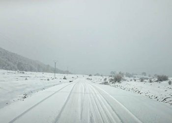Suspendidas también este jueves todas las rutas escolares de la provincia de Cuenca debido a la nieve acumulada