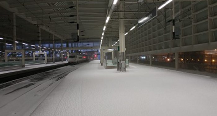 Suspendido todo el tráfico ferroviario en el contorno de Madrid para todo tipo de circulaciones a causa del temporal ‘Filomena’ 1 Suspendido todo el tráfico ferroviario en el contorno de Madrid para todo tipo de circulaciones a causa del temporal ‘Filomena’