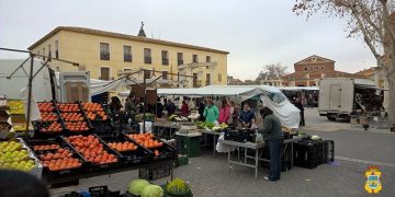 Tarancón suspende esta semana el mercadillo por las consecuencias de la nieve y lo retoma la próxima semana los jueves y domingos