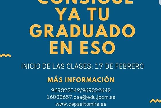 Comienza un nuevo curso del aula de adultos de Huete 1 Comienza nuevo curso del aula de adultos de Huete