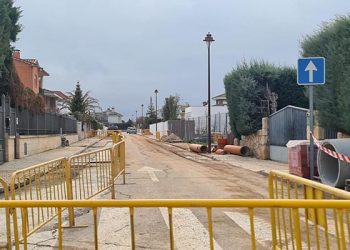 El Ayuntamiento de Cabanillas encara la recta final de las obras de renovación de colectores en la zona baja del municipio